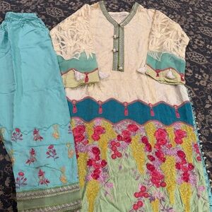 Pakistani dress charisma like new 3 piece